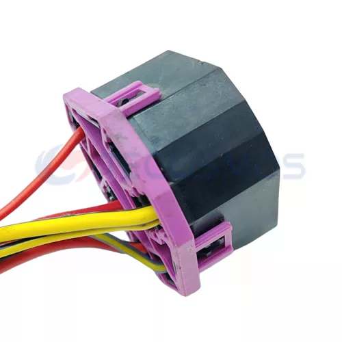 Auto Parts Automotive Ignition Switch Plug Waterproof Wire Harness Connector for VW 8-Pin Female 4A0971975 - image 2